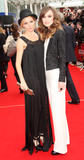 Sienna Miller and Keira Knightley at The Edge of Love premiere at 62nd Edinburgh International Film Festival in Scotland